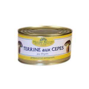 Terrine aux cêpes