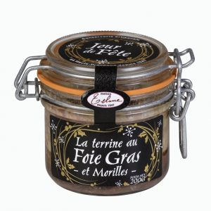 La terrine au foie gras et morilles